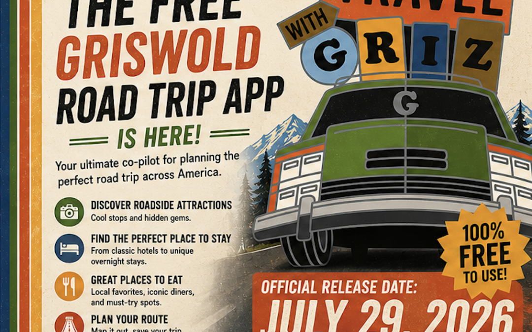Griswold Vacation Movie, Road Trip App