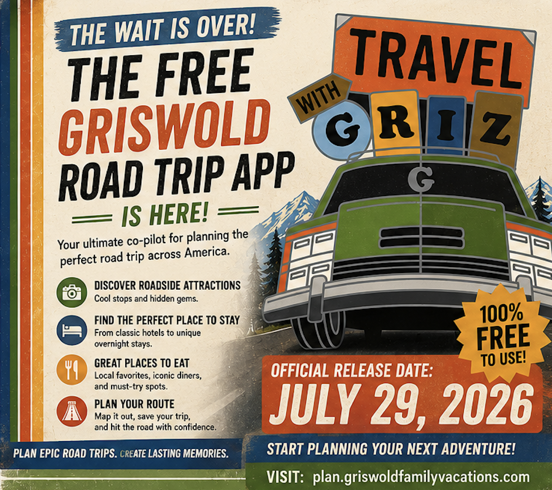 Griswold Vacation Movie, Road Trip App